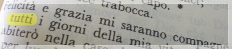 VERSI IN EVIDENZA